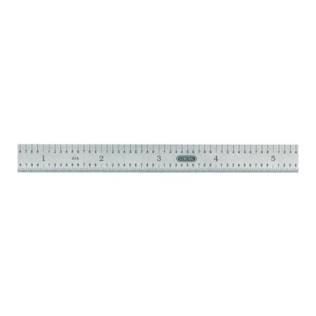 General Tools & Instruments Co. General Tools Precision 6in Flexible Stainless Steel Ruler, 5R Graduations 616